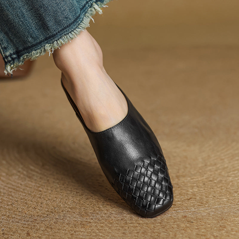 Mule in Vera Pelle Helma