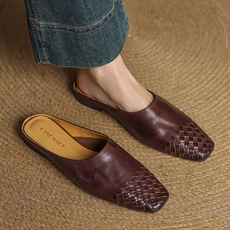 Mule in Vera Pelle Helma