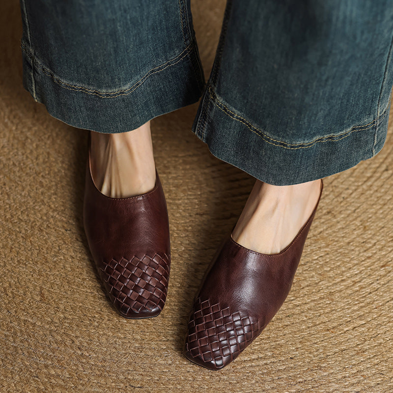 Mule in Vera Pelle Helma