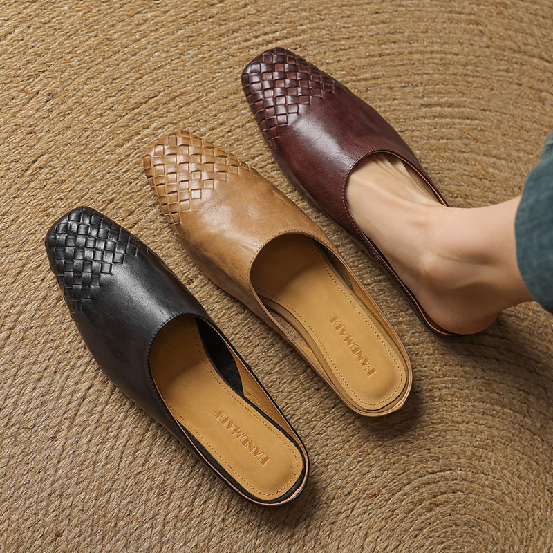 Mule in Vera Pelle Helma