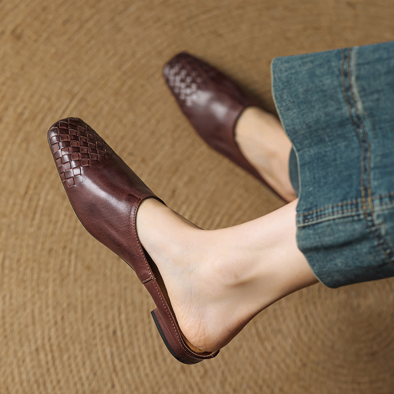Mule in Vera Pelle Helma