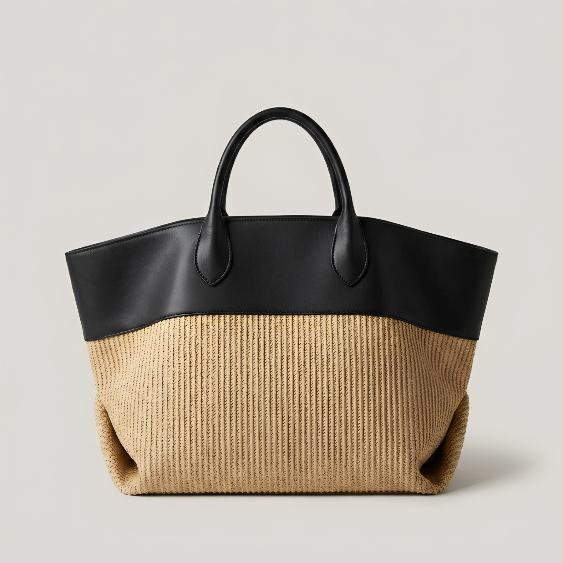 La Borsa Tote Woven Colorblock