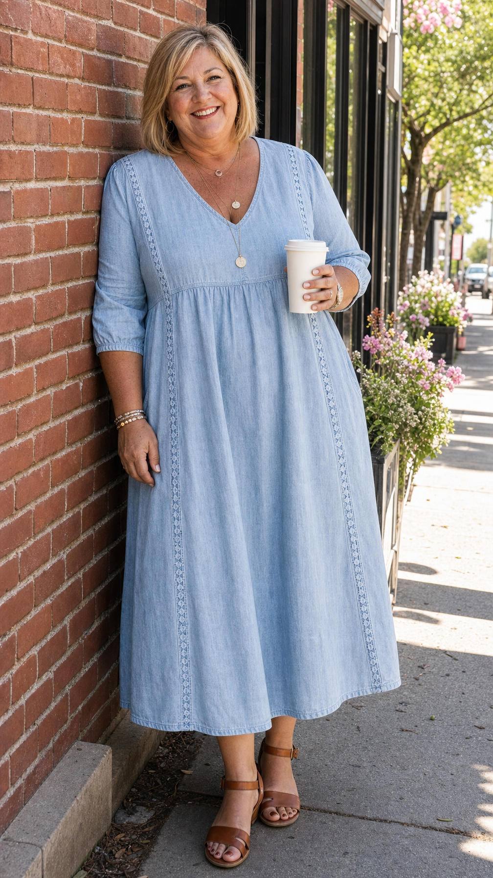 Abito Maxi A Linea Eleganza Juliette I