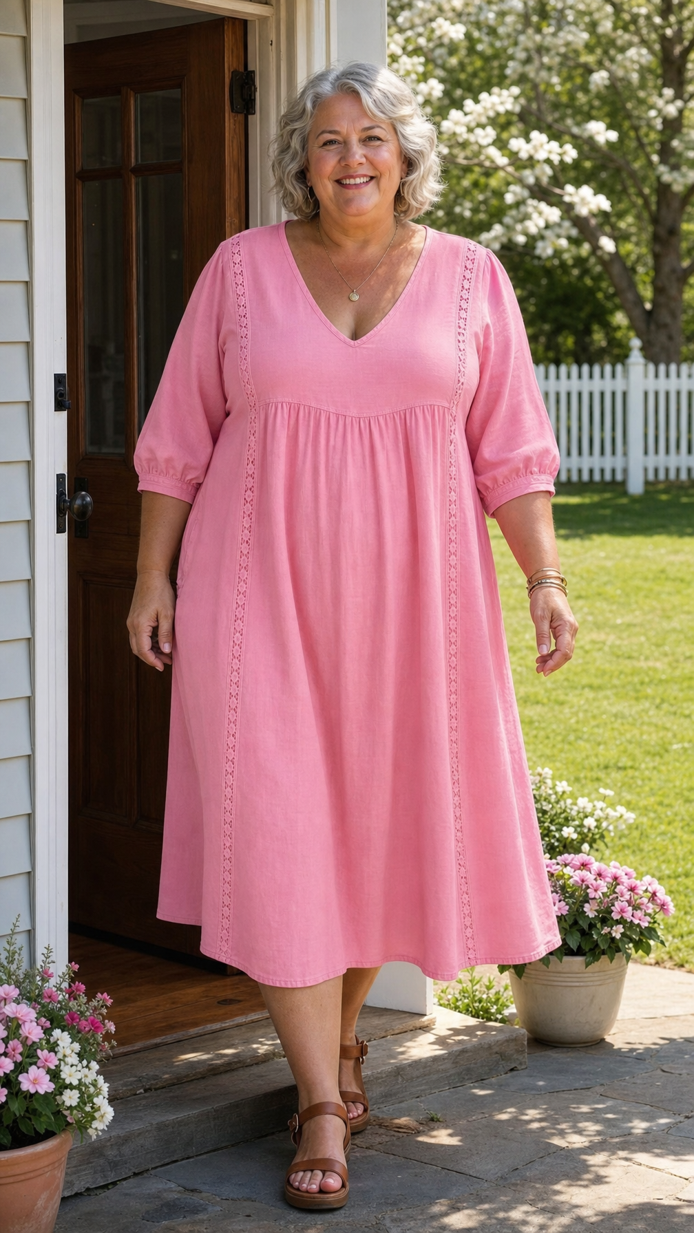 Abito Maxi A Linea Eleganza Juliette I