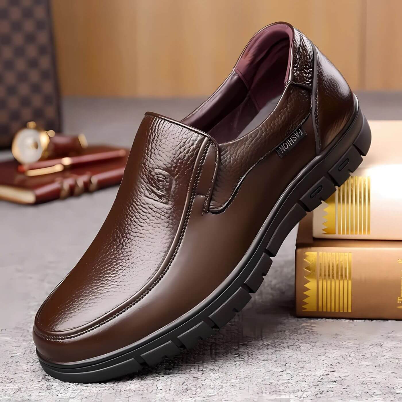 Massimo | Scarpe confortevoli antiscivolo
