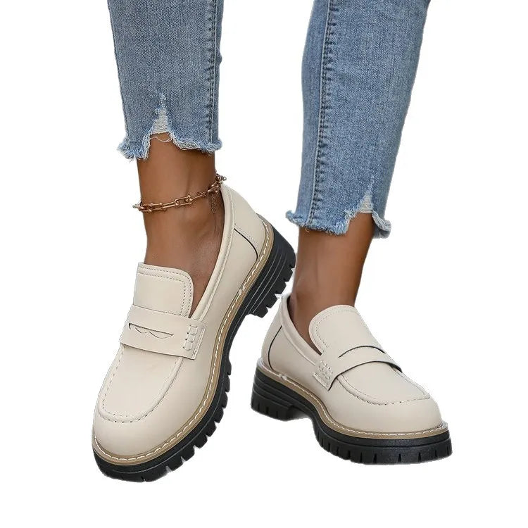 Elina | Classic Comfort Platform Loafers