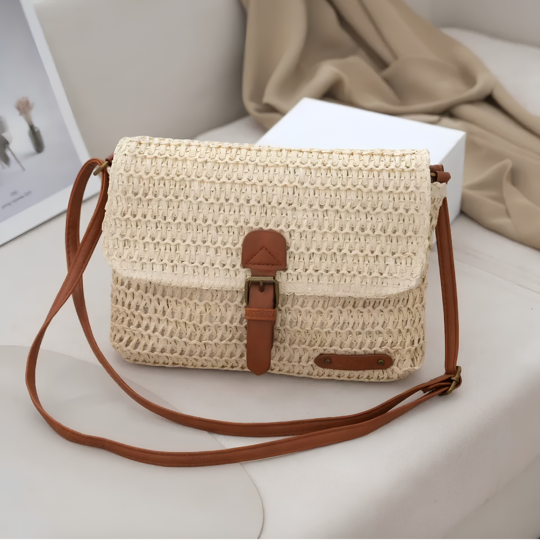 Borsa Incrociata Woven Emily