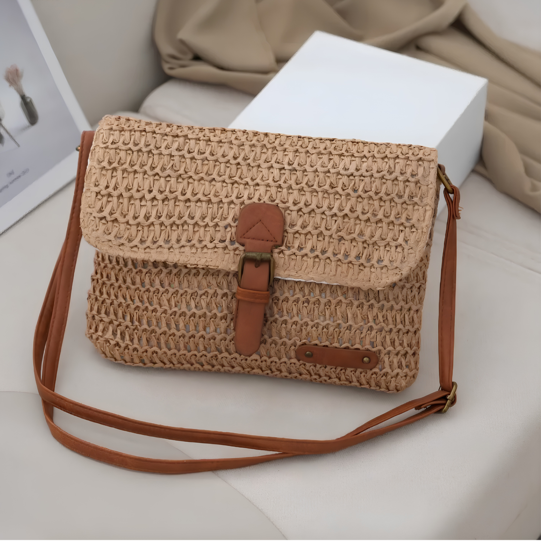 Borsa Incrociata Woven Emily