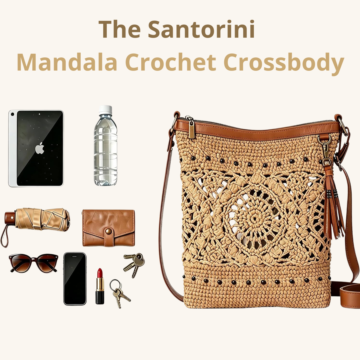 Il Santorini | Mandala Crochet Crossbody