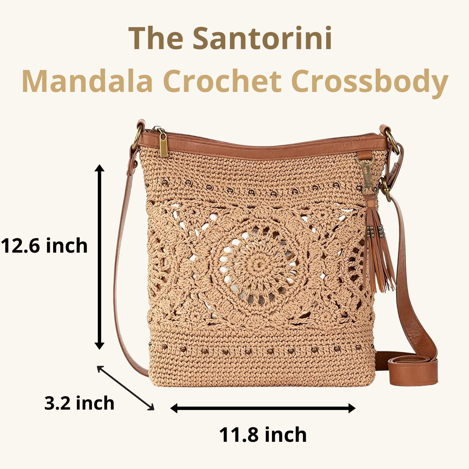 Il Santorini | Mandala Crochet Crossbody