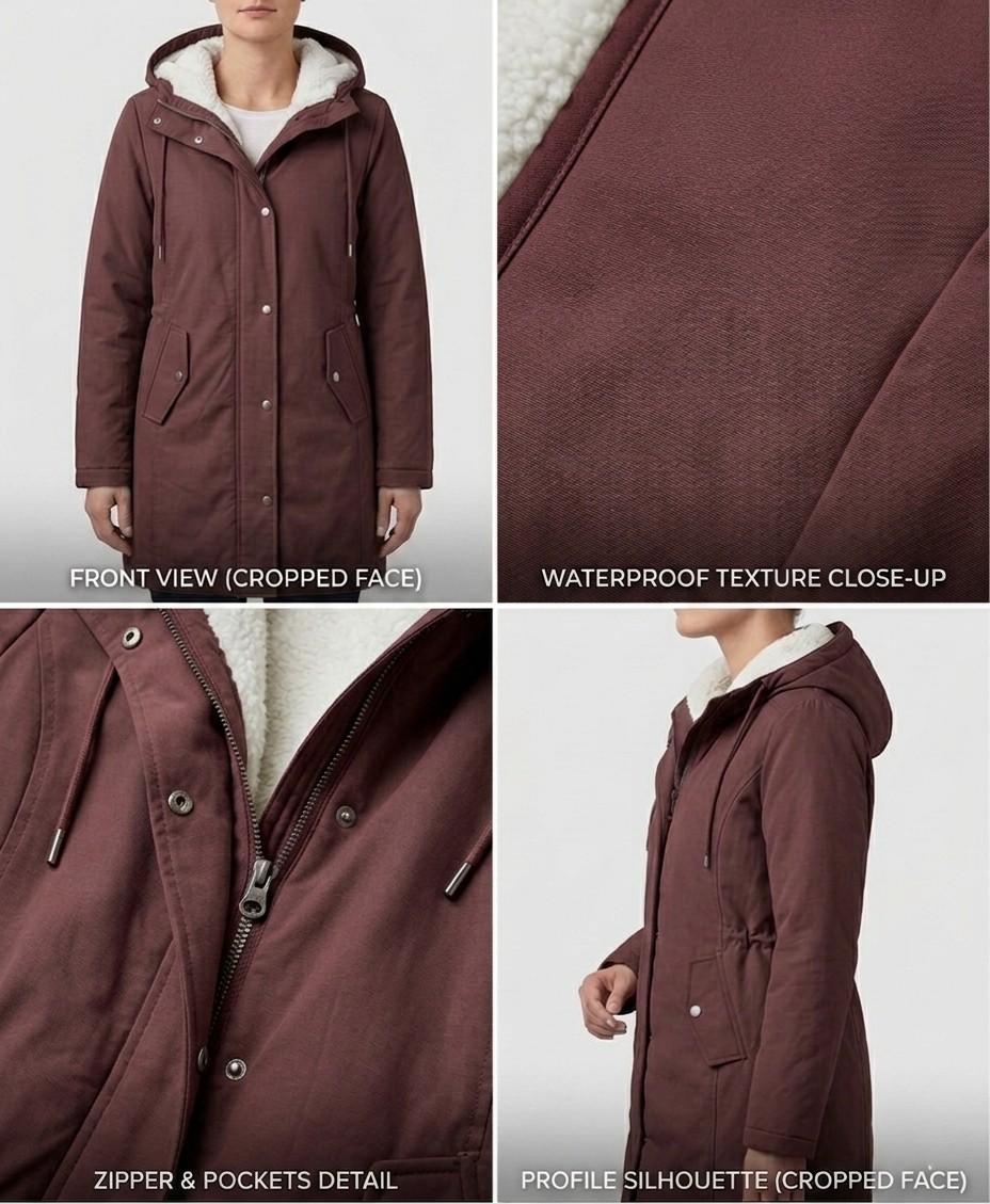 Debbie | Hooded Weatherproof Coat