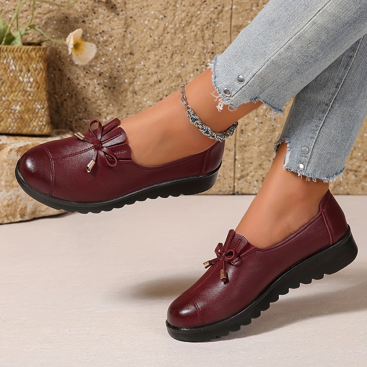 Rosalie | Orthopaedic Bow Loafers