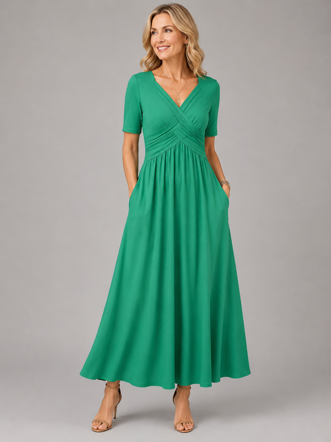 Angeli™ | Vestito Midi Elegante