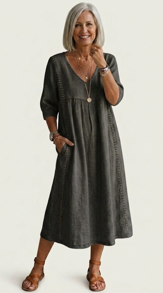 Abito Maxi A Linea Eleganza Juliette I