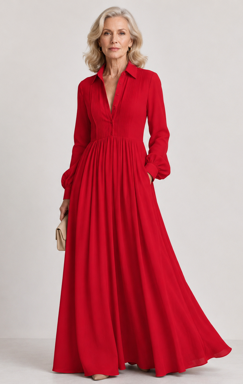 Lioren | Abito Maxi Soft Flow
