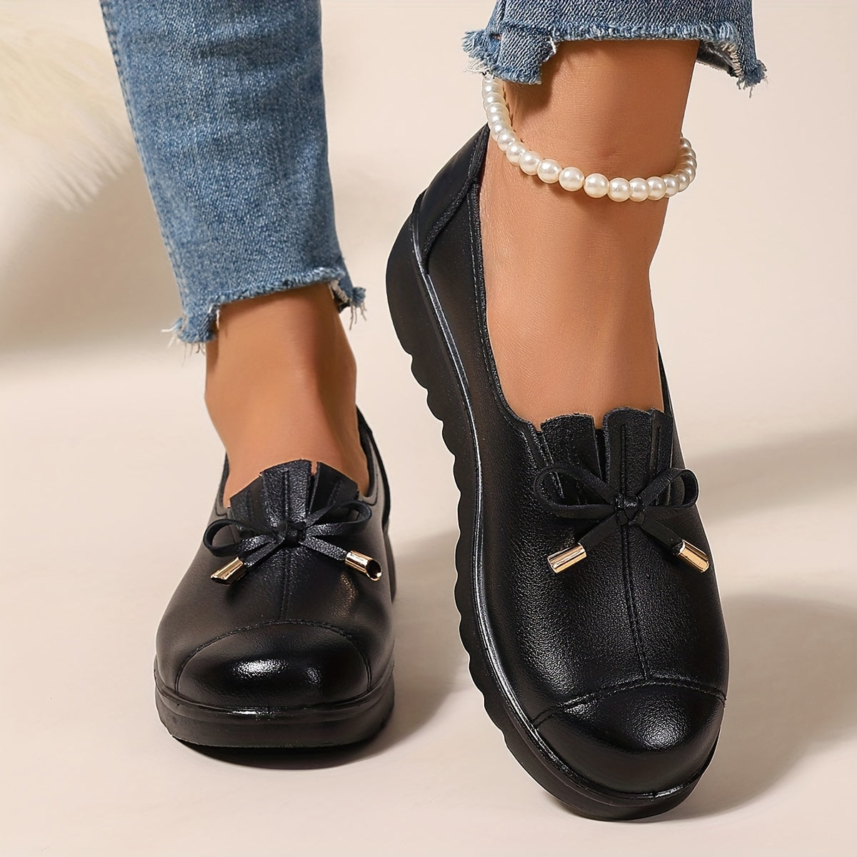 Rosalie | Orthopaedic Bow Loafers