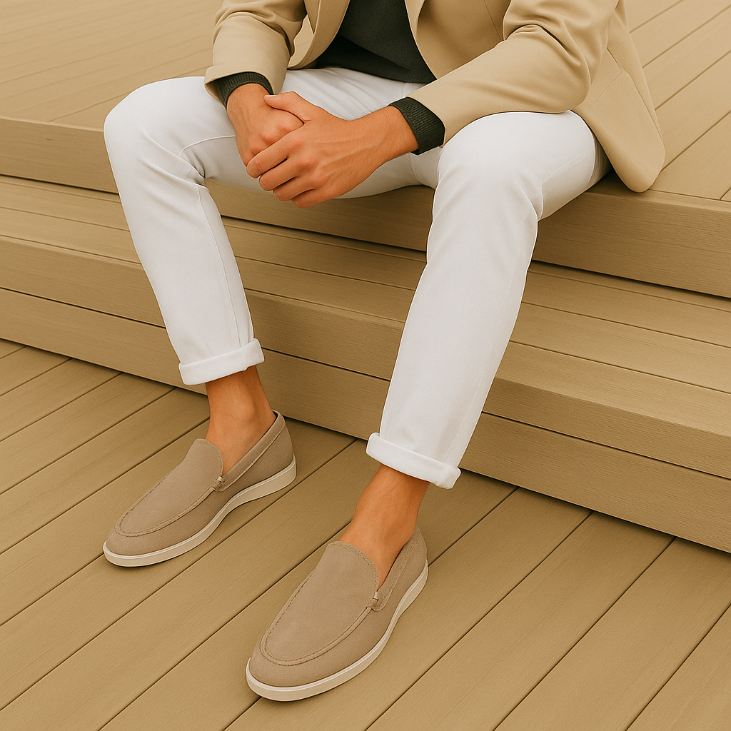 Luigi | Mocassini eleganti in suede
