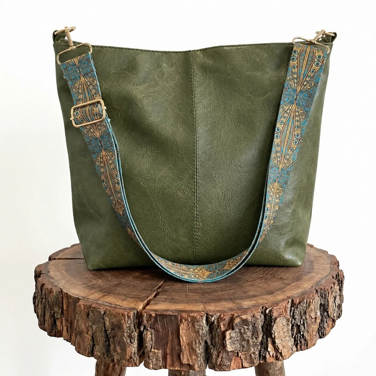 Alba's Textured Carry | Shoulder Bag