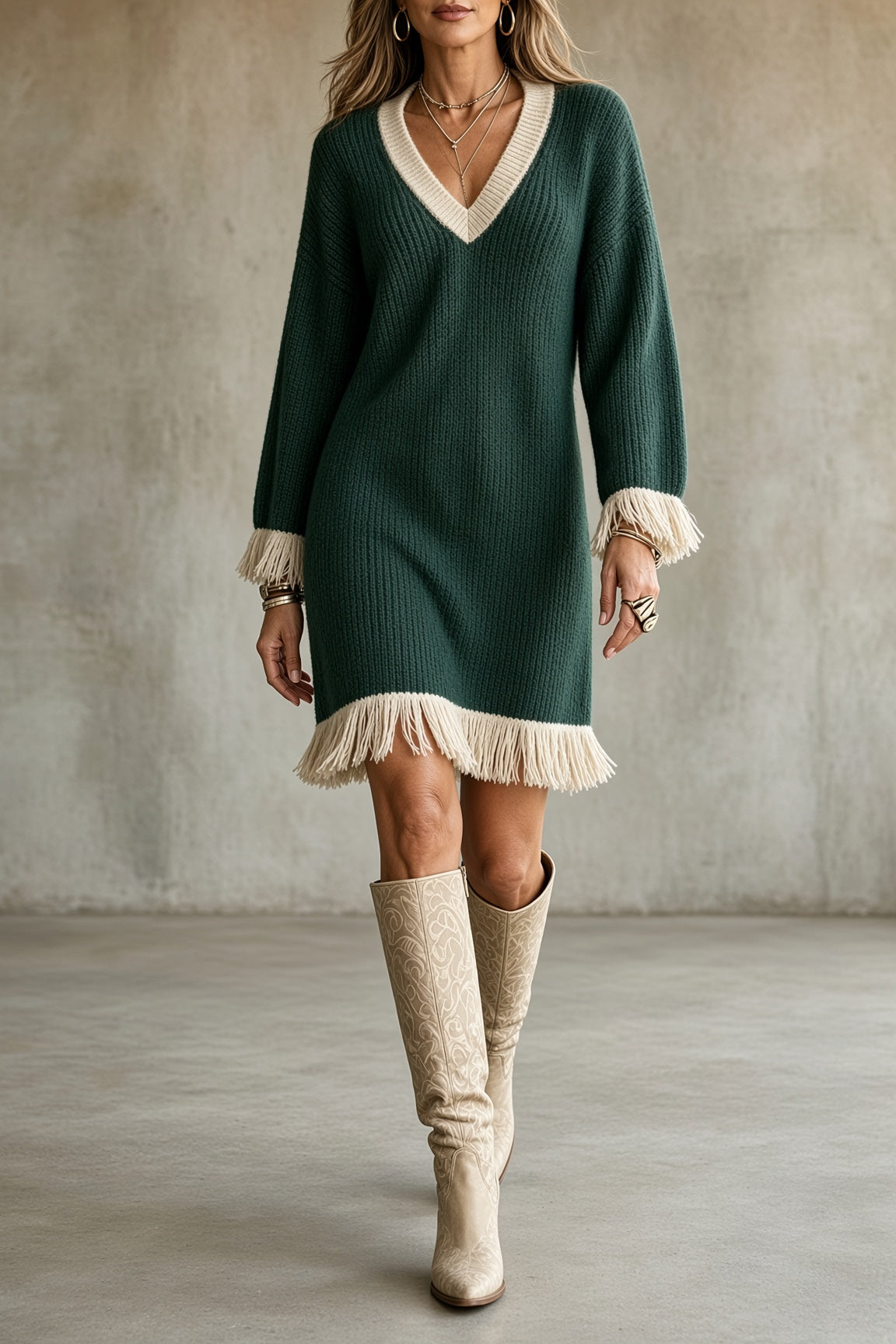 Tara Fringe Dress