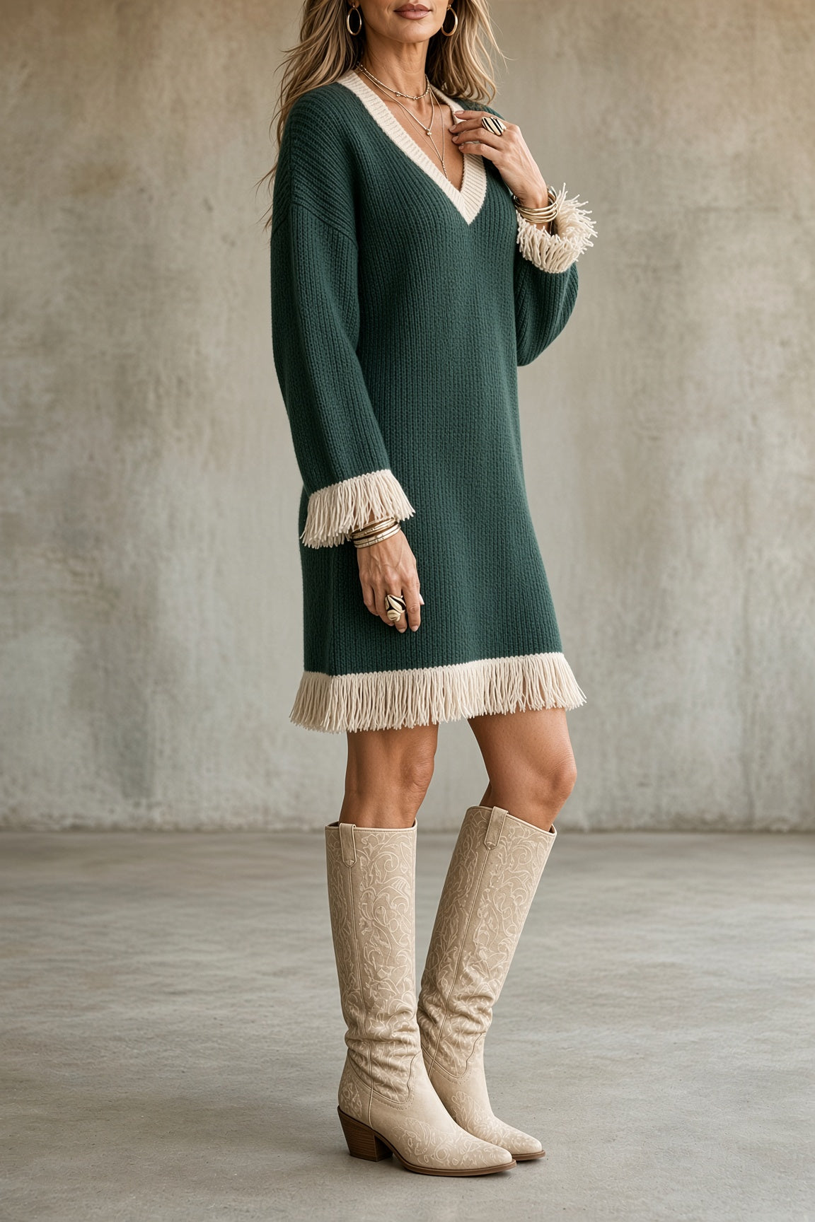 Tara Fringe Dress