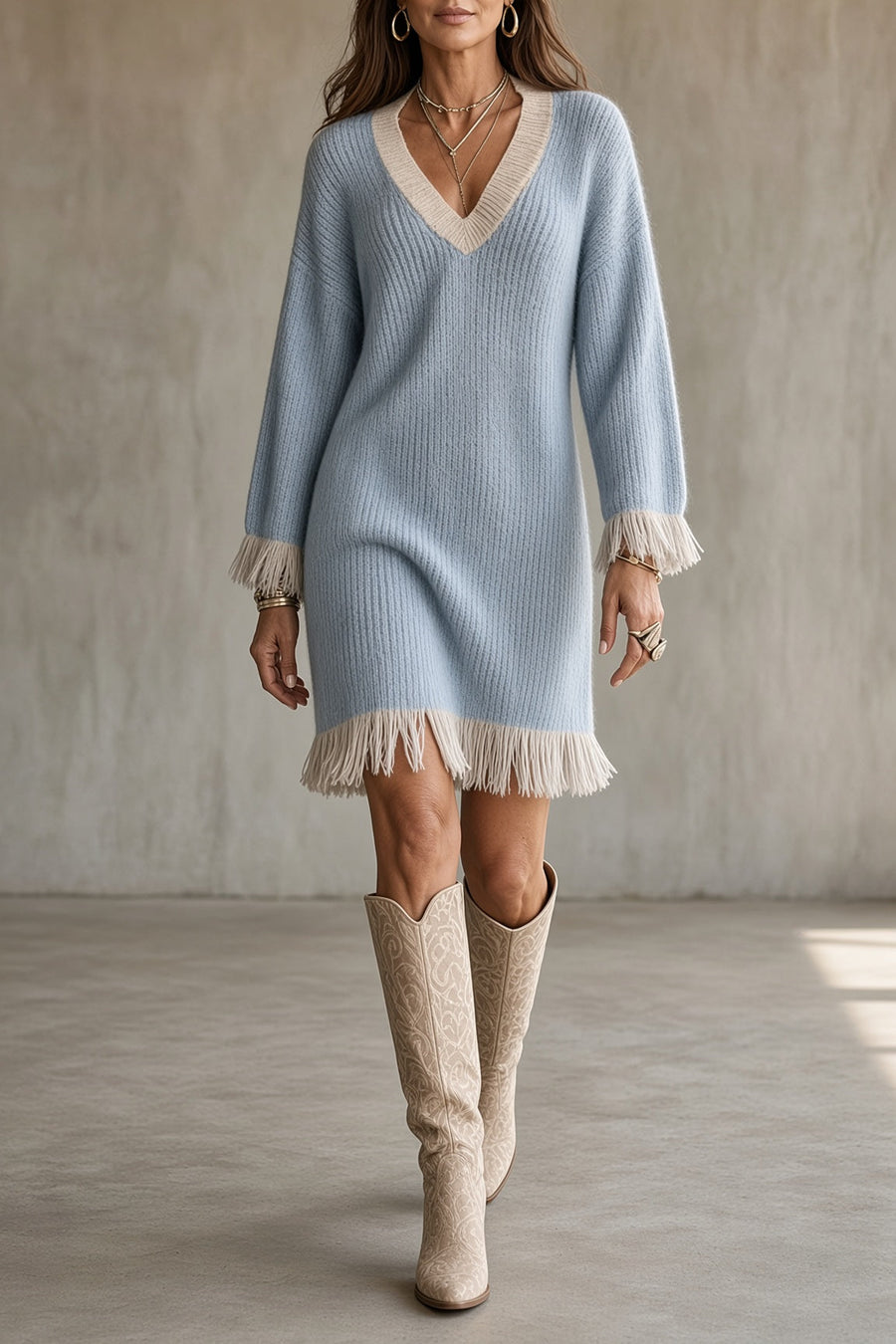 Tara Fringe Dress