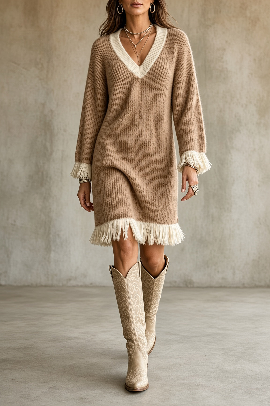 Tara Fringe Dress