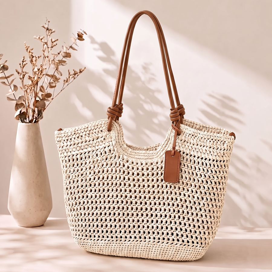 Clare | Borsa da Spiaggia in Crochet