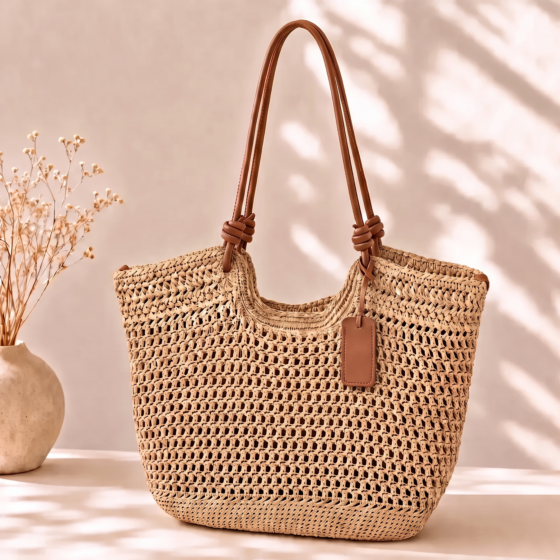 Clare | Borsa da Spiaggia in Crochet