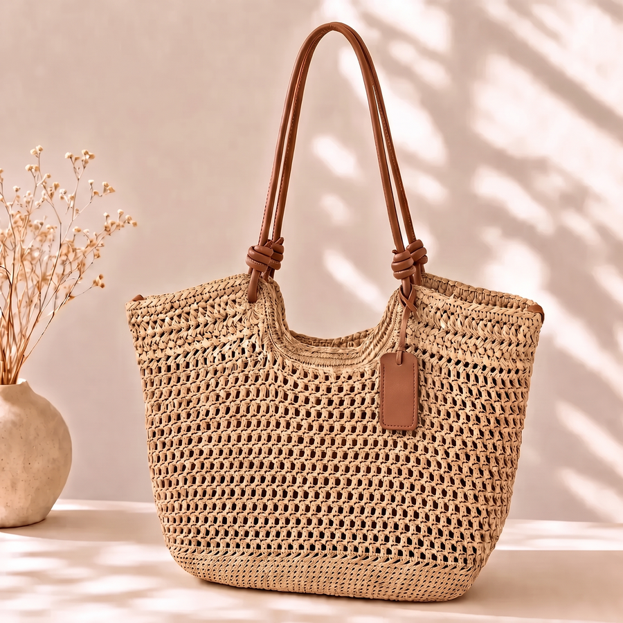 Clare | Borsa da Spiaggia in Crochet