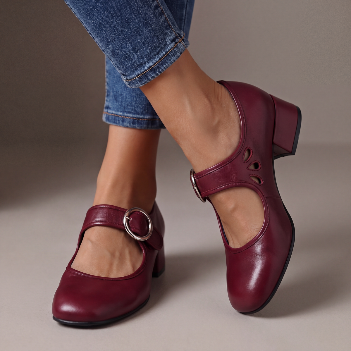 Josephine | Leather Orthopaedic Mary Janes