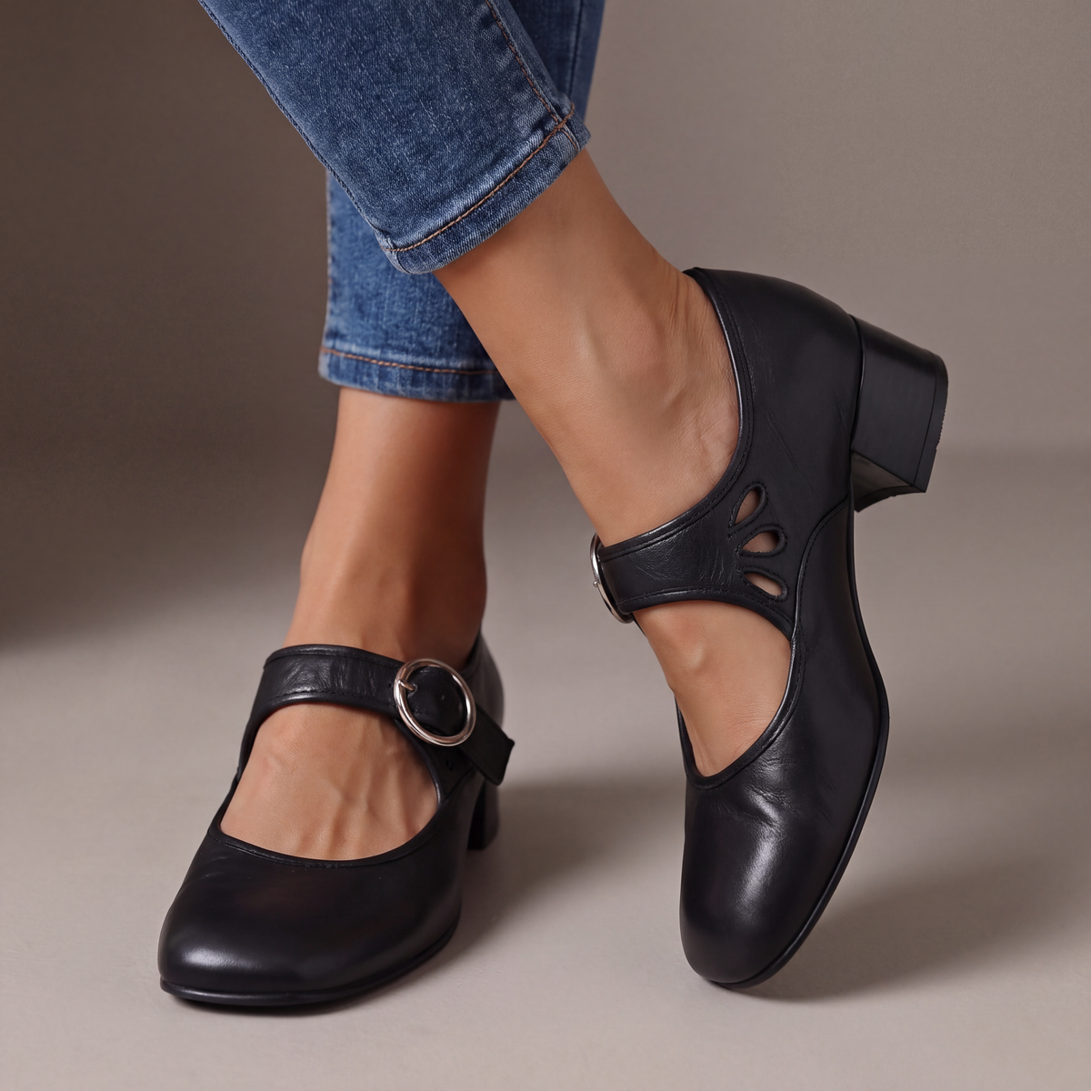 Josephine | Leather Orthopaedic Mary Janes