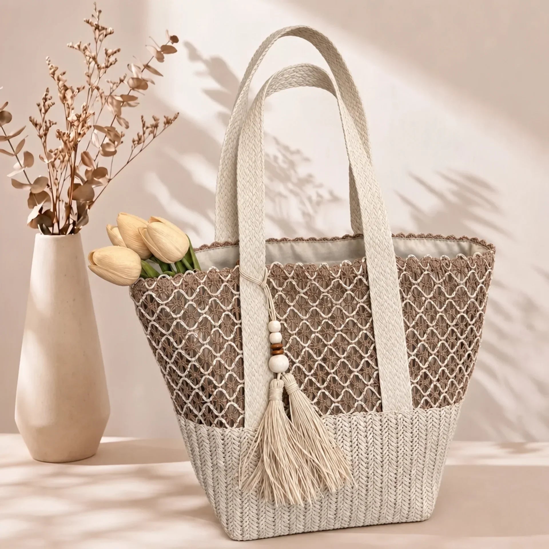 Stacy | Borsa a Spalla Boho con Frange