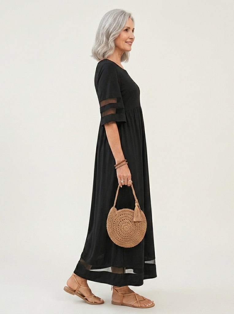 Aubrey™ | Abito Midi Flattering che Appiattisce la Pancia