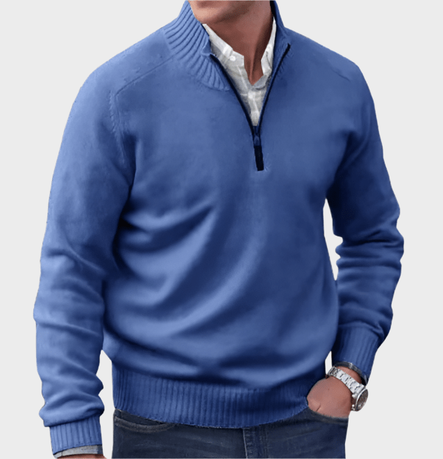 Malik | Maglione elegante con zip