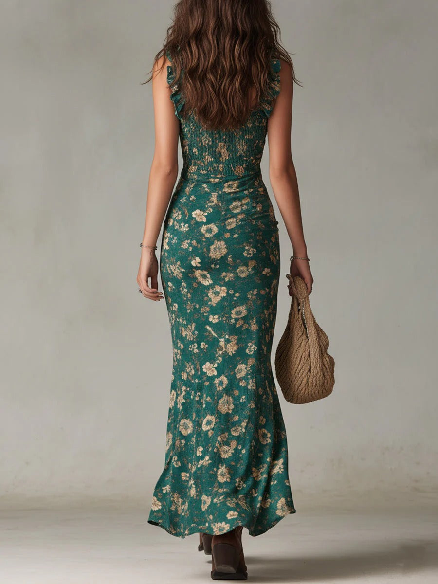 Chiara | Abito Maxi Floreale