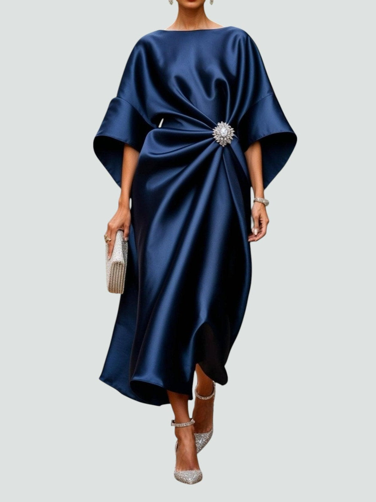 Isabelle | Draped Evening Gown