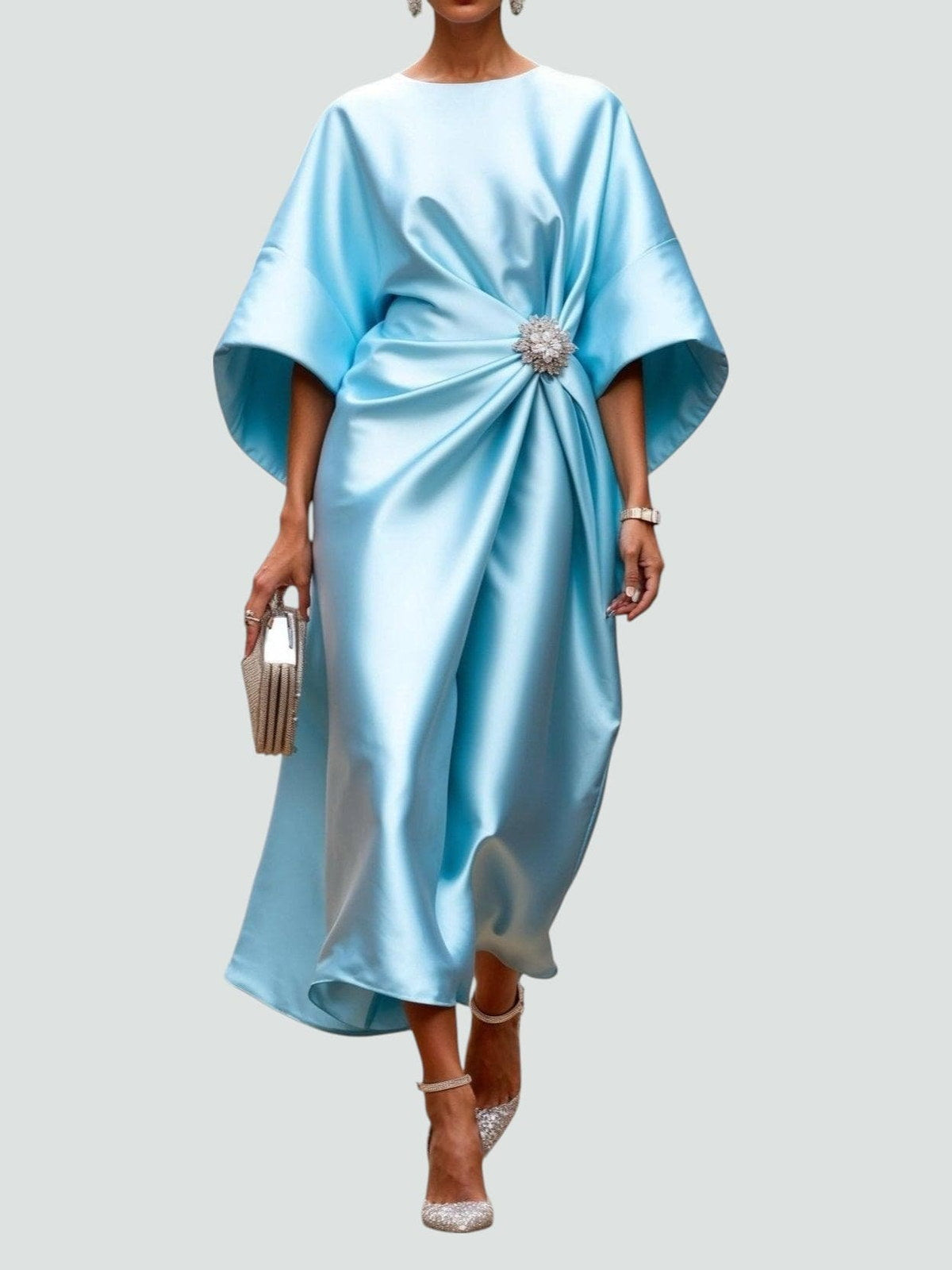 Isabelle | Draped Evening Gown