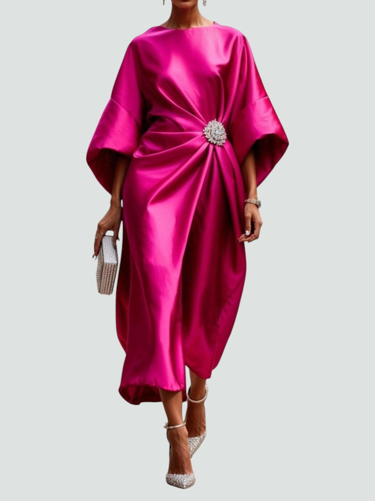 Isabelle | Draped Evening Gown
