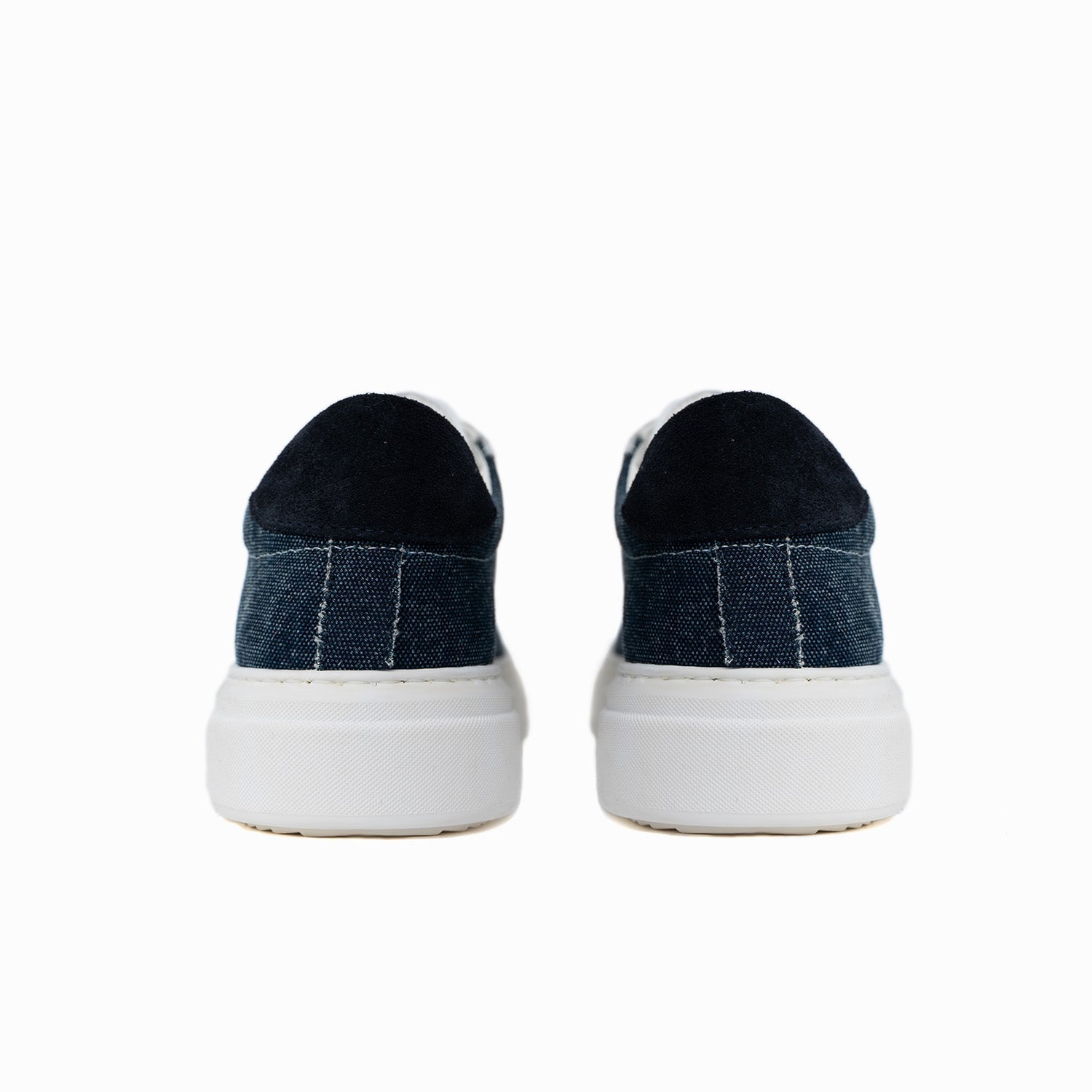 Sneakers Uomo Smith in Denim con fondo bianco