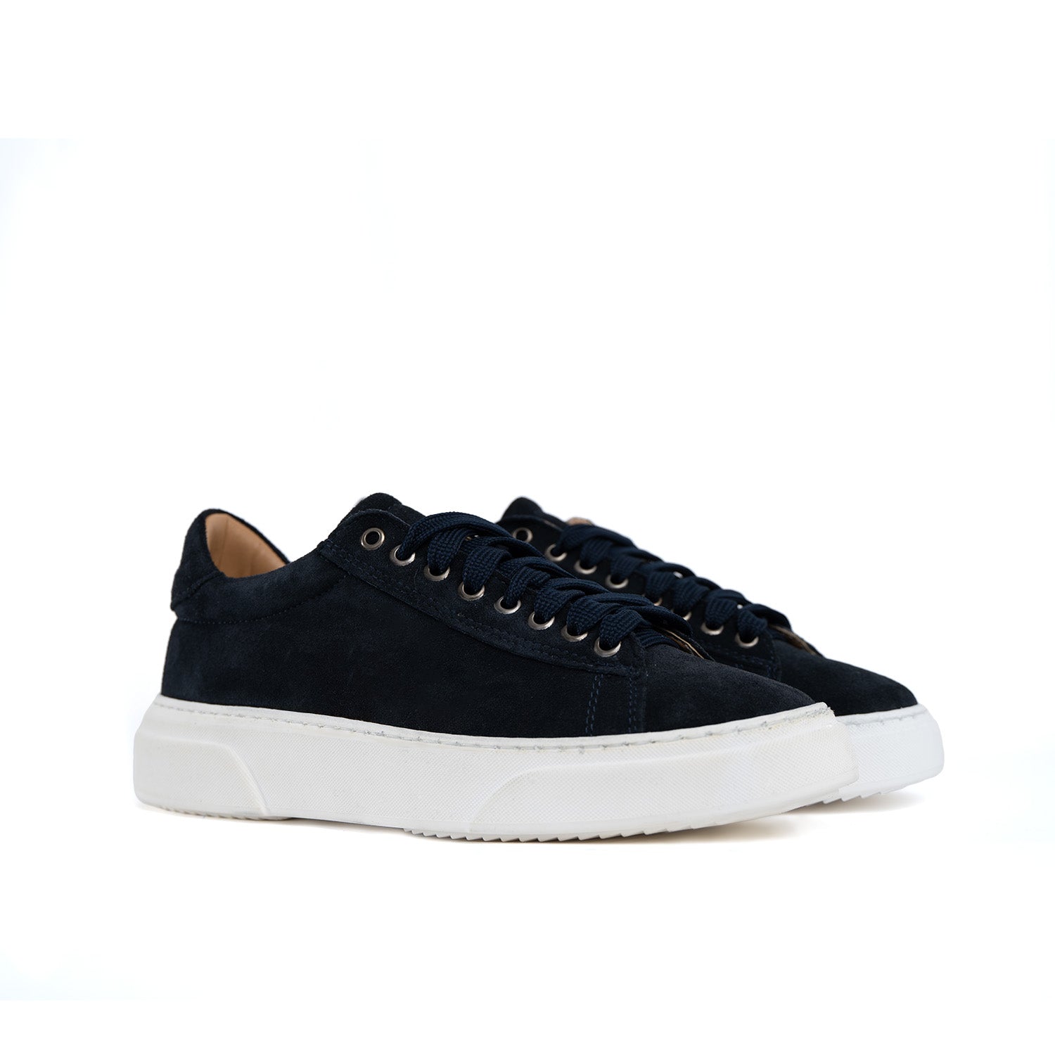 Smith Sneakers Uomo in Camoscio fondo bianco
