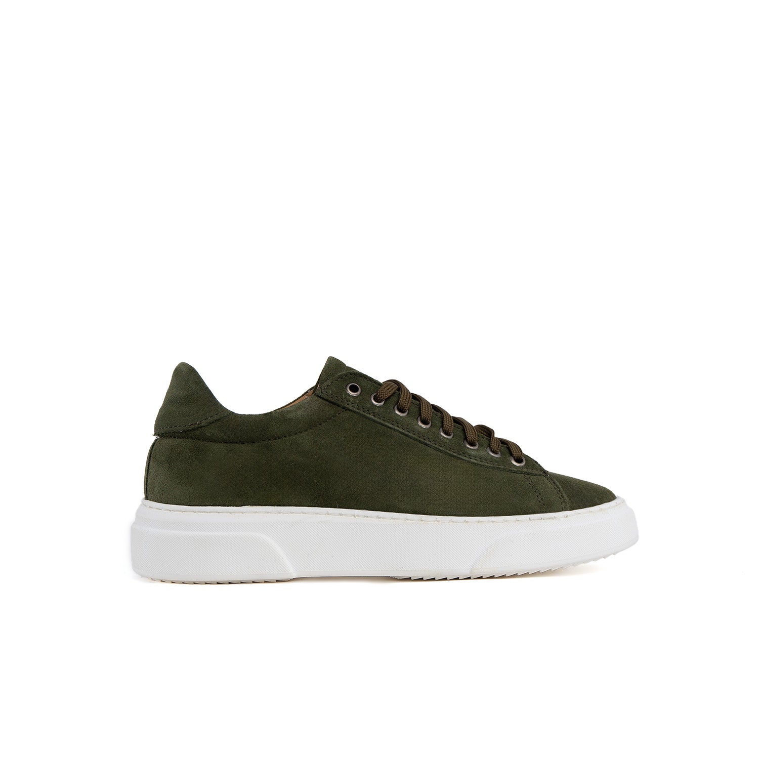 Smith Sneakers Uomo in Camoscio fondo bianco