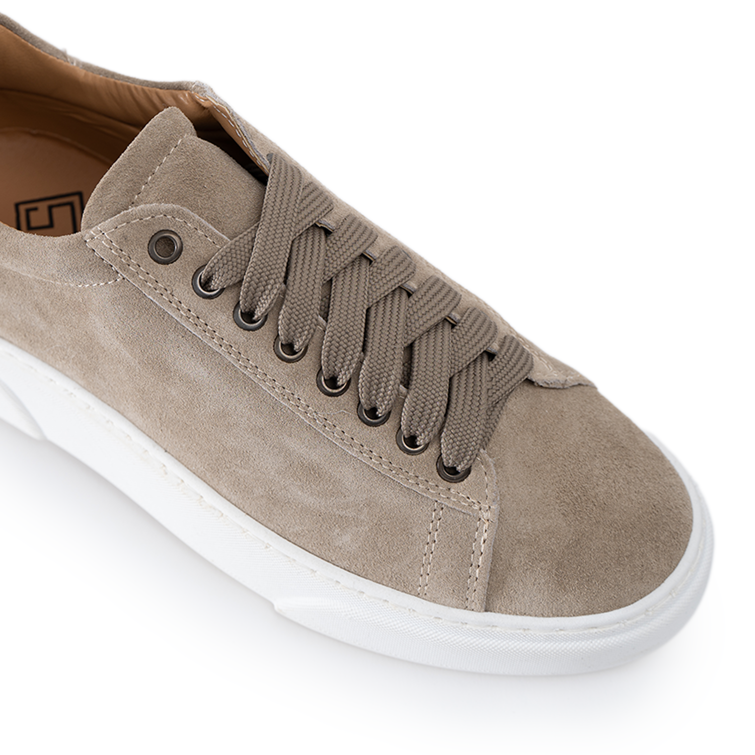 Smith Sneakers Uomo in Camoscio fondo bianco