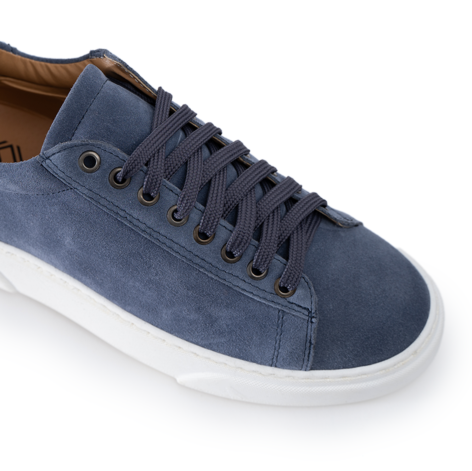 Smith Sneakers Uomo in Camoscio fondo bianco