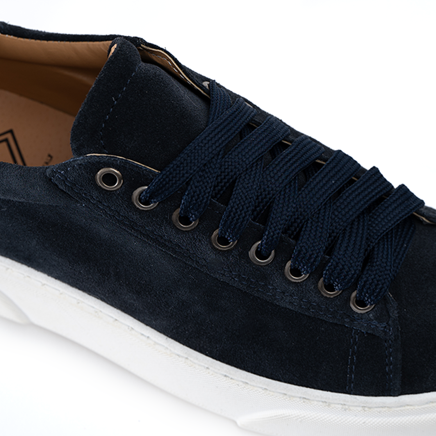 Smith Sneakers Uomo in Camoscio fondo bianco