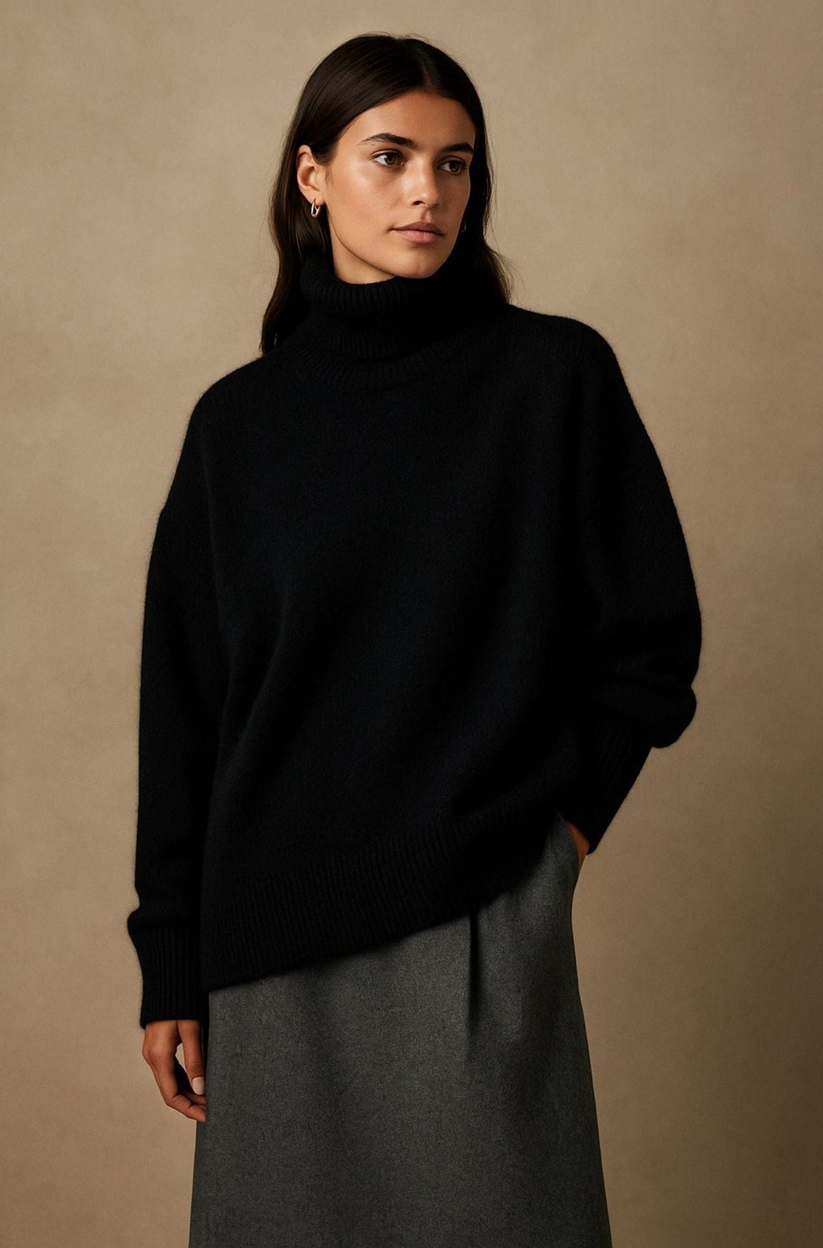Macario | Women's  Turtleneck Sweater