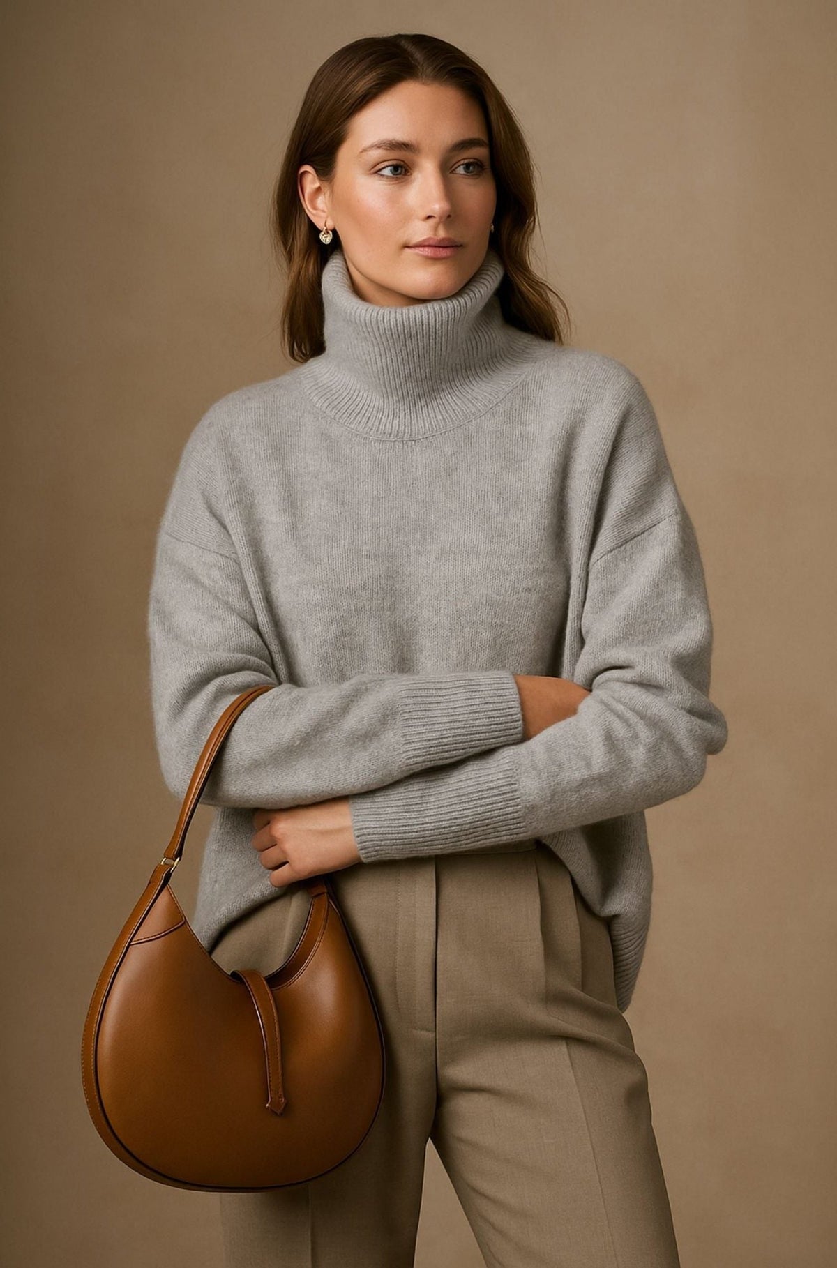 Macario | Women's  Turtleneck Sweater