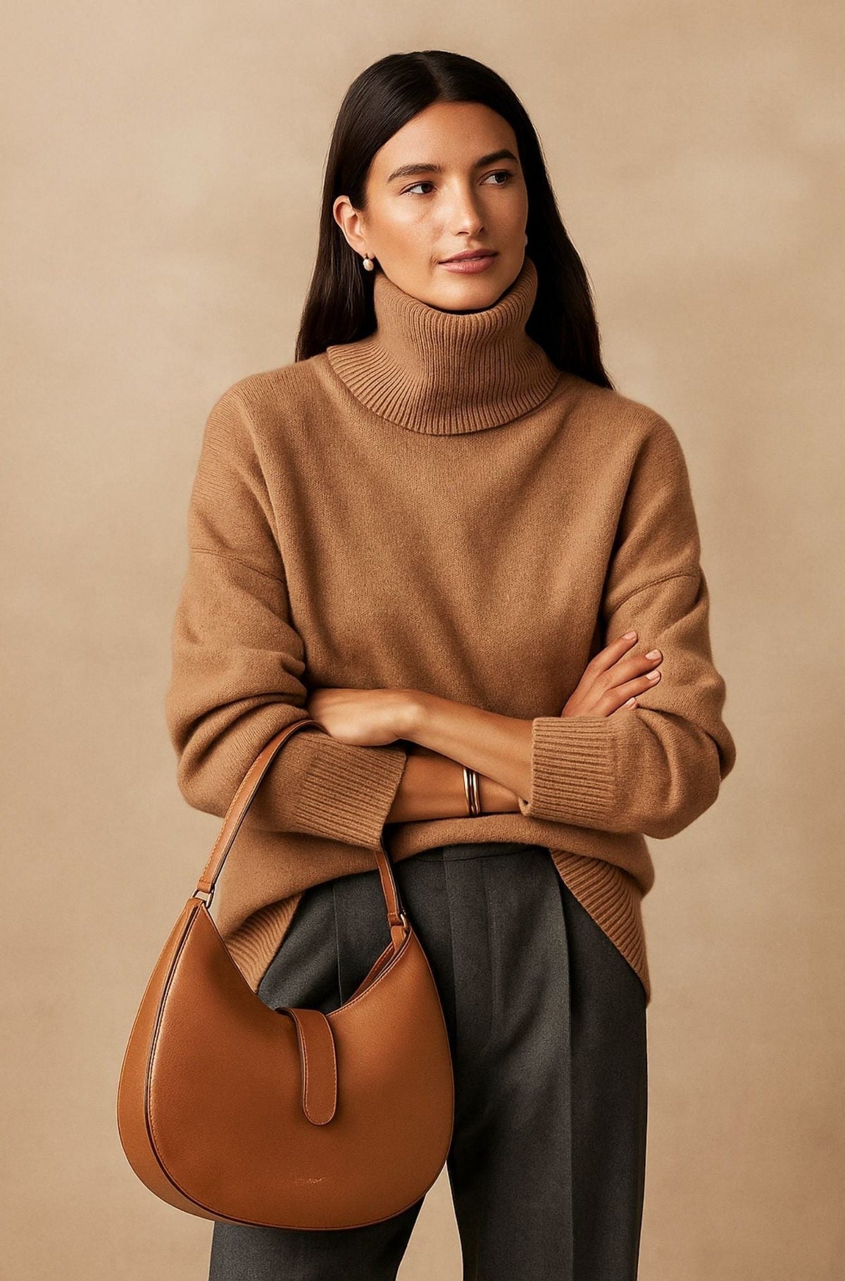 Macario | Women's  Turtleneck Sweater