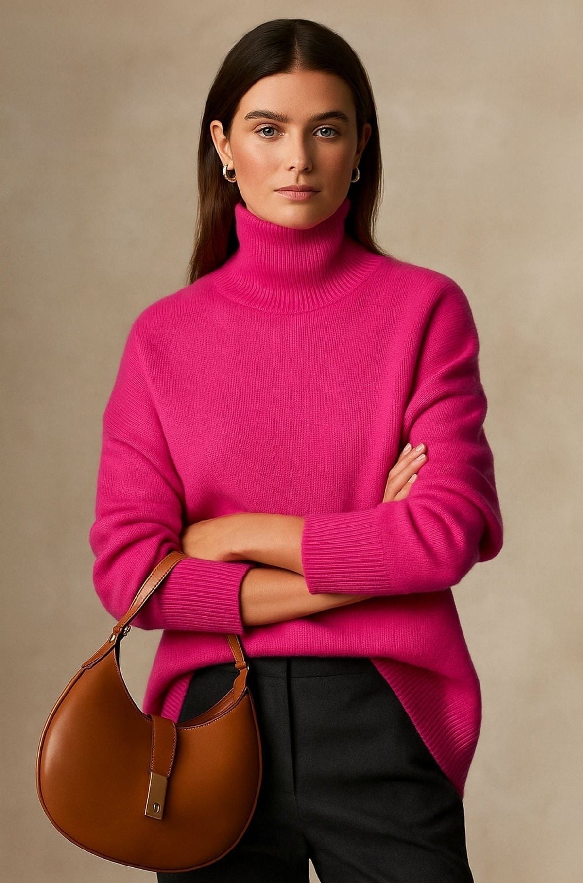 Macario | Women's  Turtleneck Sweater